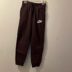 Nike brown pants for boys size S
